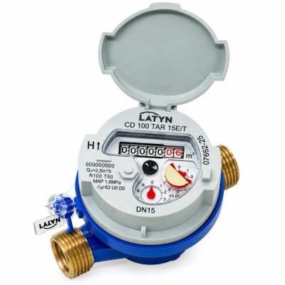 Med CD100TAR E/T R100 DN20 4m3/h G1               